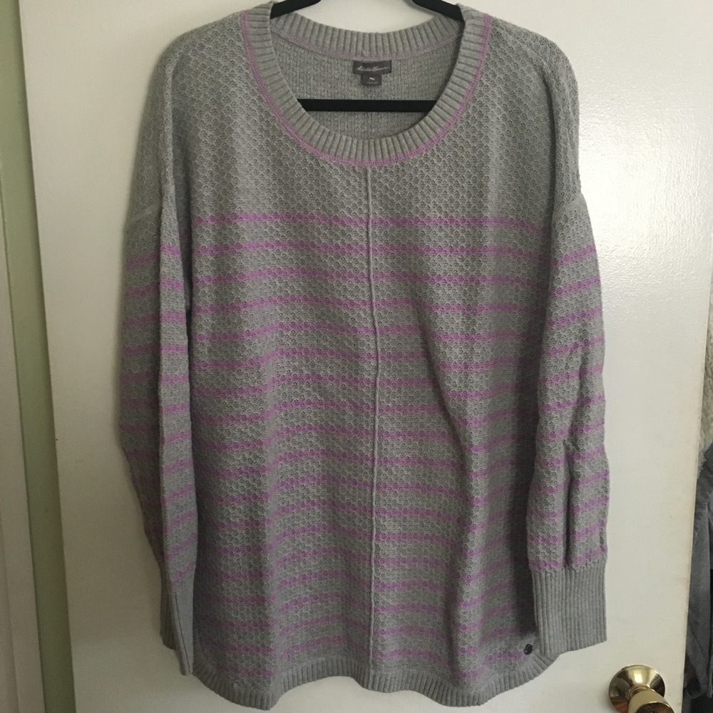 Eddie Bauer Waffle Knit Sweater